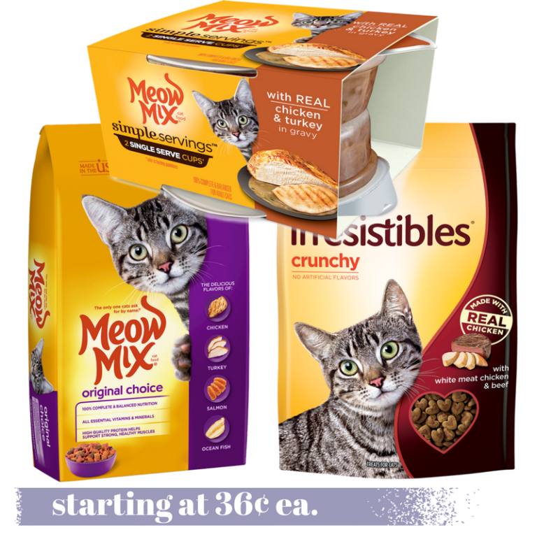 New Meow Mix Coupons Cat Food Starting at 36¢ ea. Southern Savers