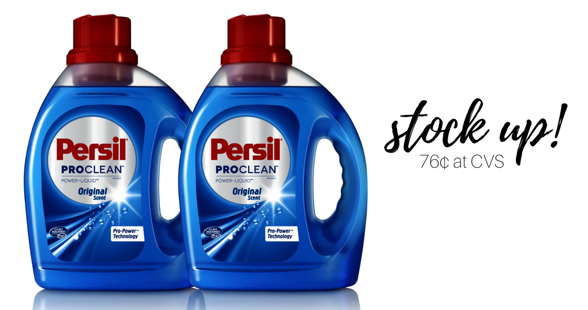 Persil Laundry Detergent 76 At CVS Southern Savers