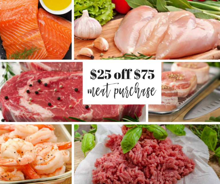 $25 off $75 in Meat Coupon Code!! :: Southern Savers