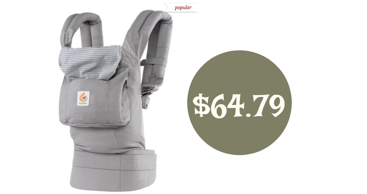 Ergobaby Ergonomic MultiPosition Baby Carrier, 64.79 Southern Savers