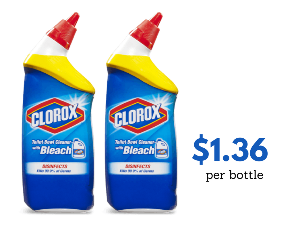 Clorox Toilet Bowl Cleaner, 1.36 Per Bottle Southern Savers