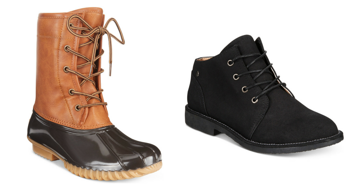 Macy's Deal: Women's Boots Starting at $20.83 + Extra 15% Off ...