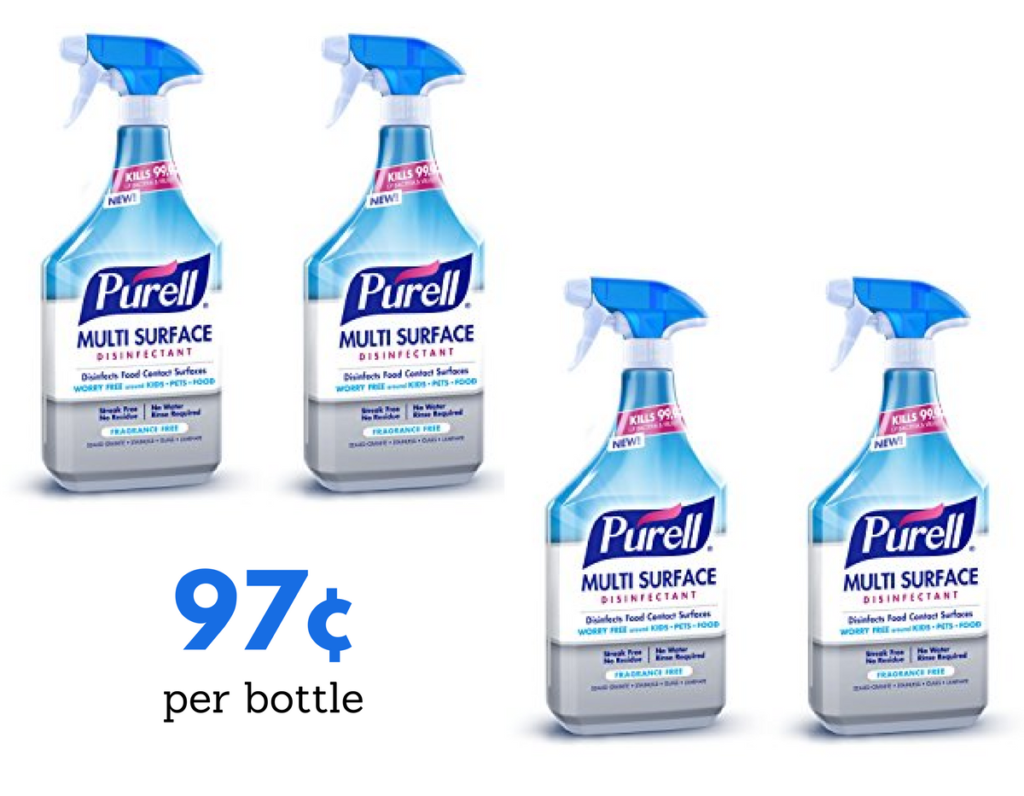 Purell Surface Cleaner, 97¢ at Publix Southern Savers