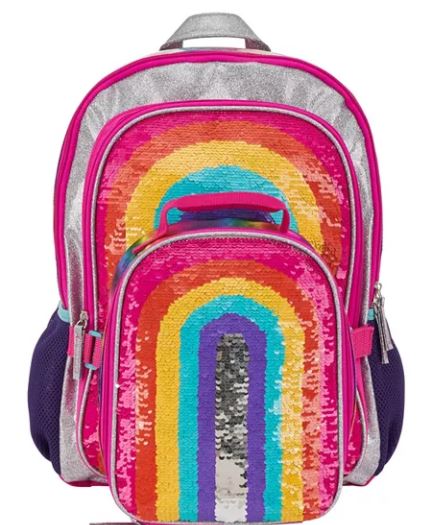 rainbow backpack