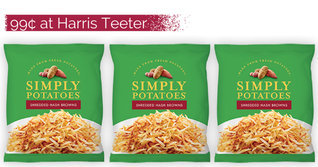 99¢ Simply Potatoes Hash Browns & Diced Potatoes Southern Savers