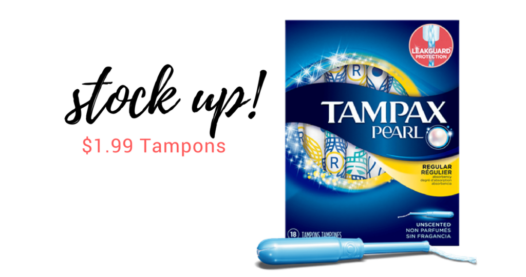 Tampax Coupon | Tampons For $1.99 :: Southern Savers