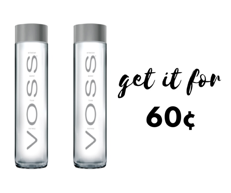 VOSS Water, 60¢ Per Bottle at Target Southern Savers
