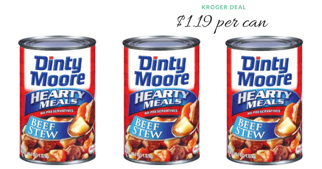 Dinty Moore Beef Stew, $1.19 Per Can :: Southern Savers