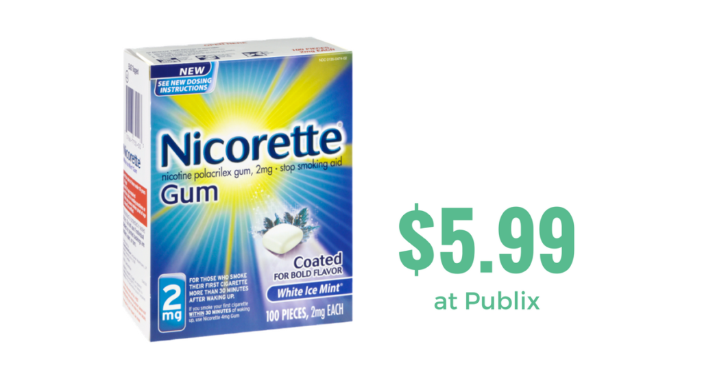 Publix Deal | Nicorette Gum For $5.99 :: Southern Savers