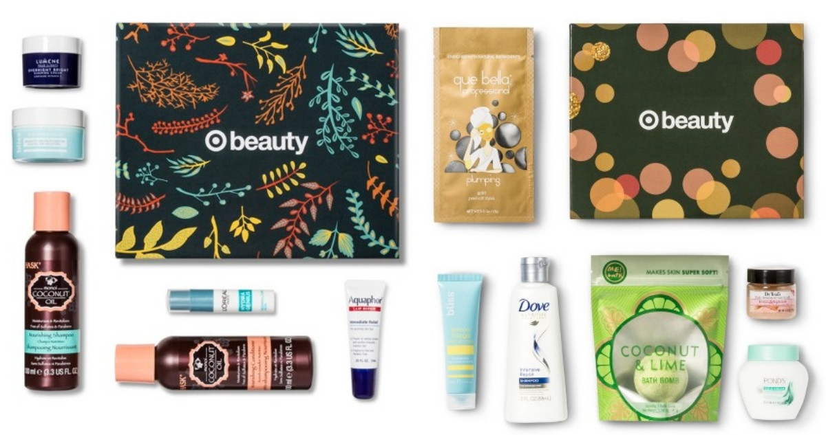 target beauty boxes