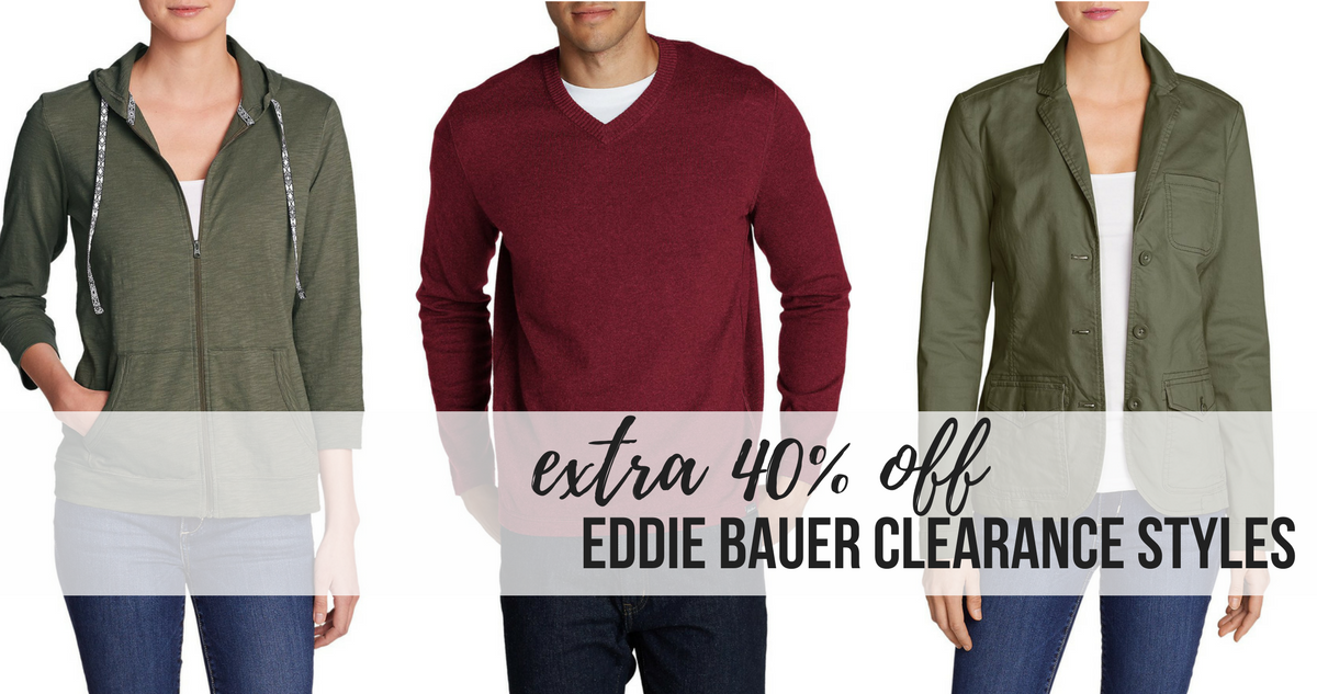 Eddie Bauer Extra 40 Off Clearance Items Southern Savers
