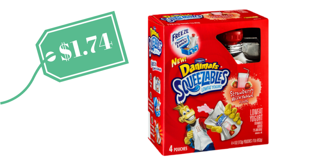 Dannon Coupon | Danimals Squeezables For $1.74 :: Southern Savers