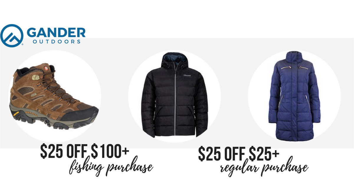 Gander Outdoors Extra 25 off 100+ Fishing Purchase Southern Savers