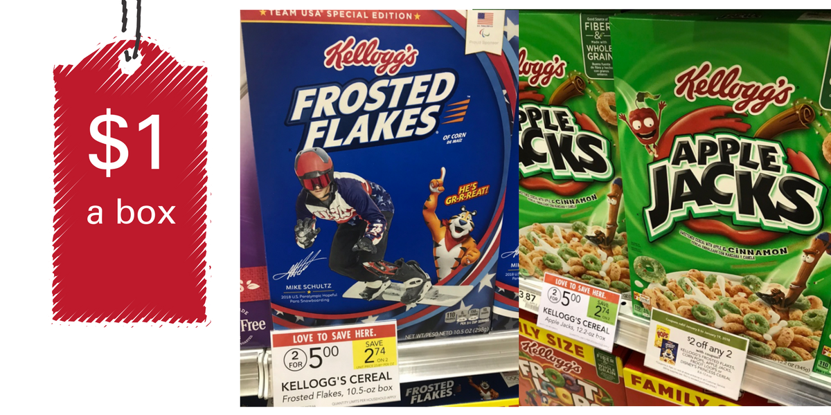 Kellogg's Cereal for 1 at Publix!! Southern Savers
