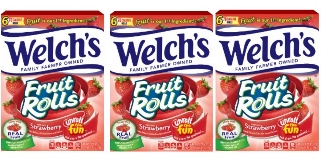 Welch's Coupon 1 Fruit Rolls Southern Savers
