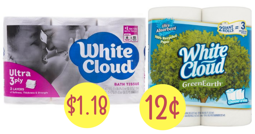 White Cloud Coupon Makes Paper Towels 6¢ Per Roll + More Southern
