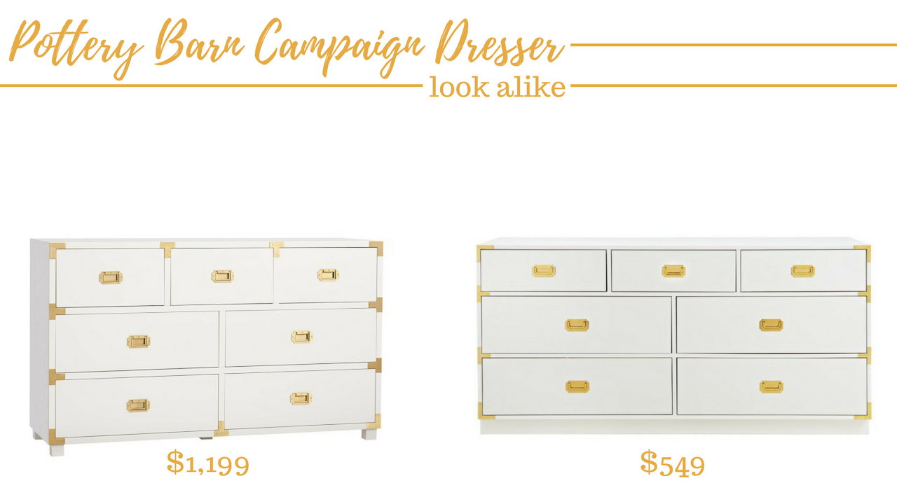 Pottery Barn Campaign Dresser Look Alike Save 54 Southern Savers