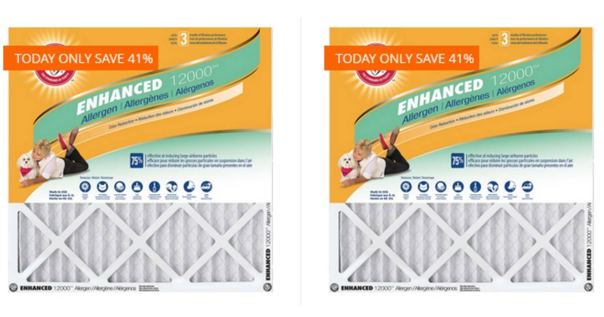 arm & hammer air filters