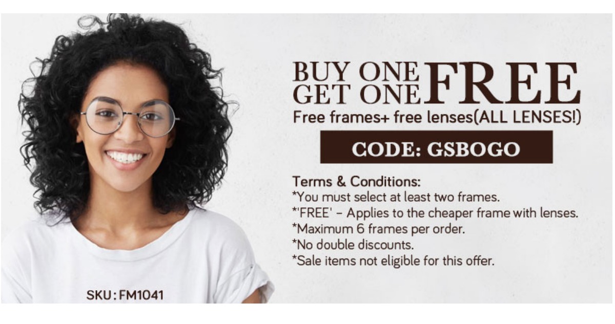 GlassesShop Coupon Code | BOGO Prescription Eyeglasses ...
