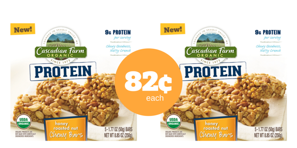 Cascadian Farm Granola Bars, 82¢ Per Box :: Southern Savers
