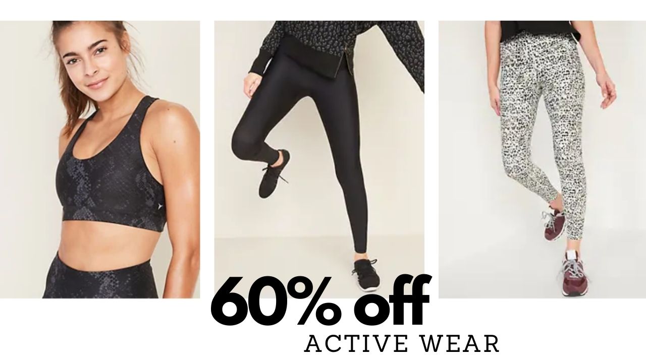 Old Navy | 60% off All Active Wear - Today Only :: Southern Savers