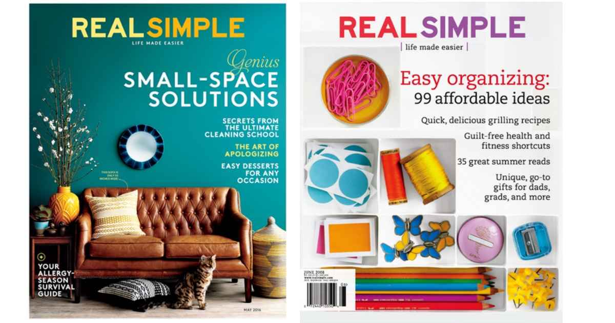 Free Real  Simple  Magazine  Subscription Southern Savers