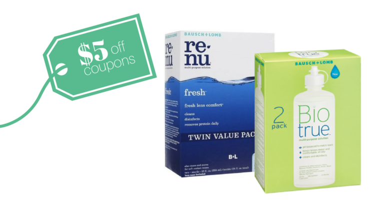 New $5 off Contact Solution Coupons + A Target Gift Card Deal ...