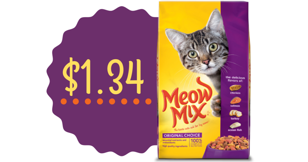 Meow Mix Coupon Cat Food for 1.34 Southern Savers