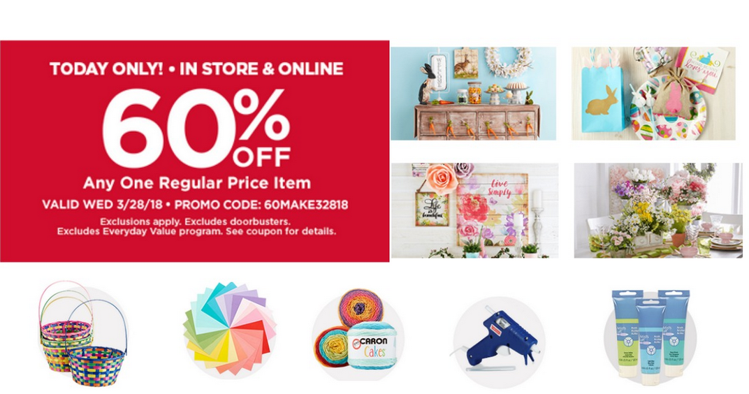 Michaels  50% off One Regular Item - SHIP SAVES