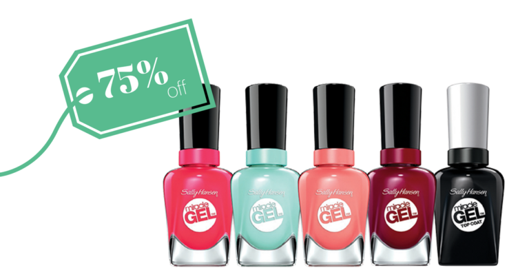 $4 off Sally Hansen Miracle Gel = 75% off :: Southern Savers