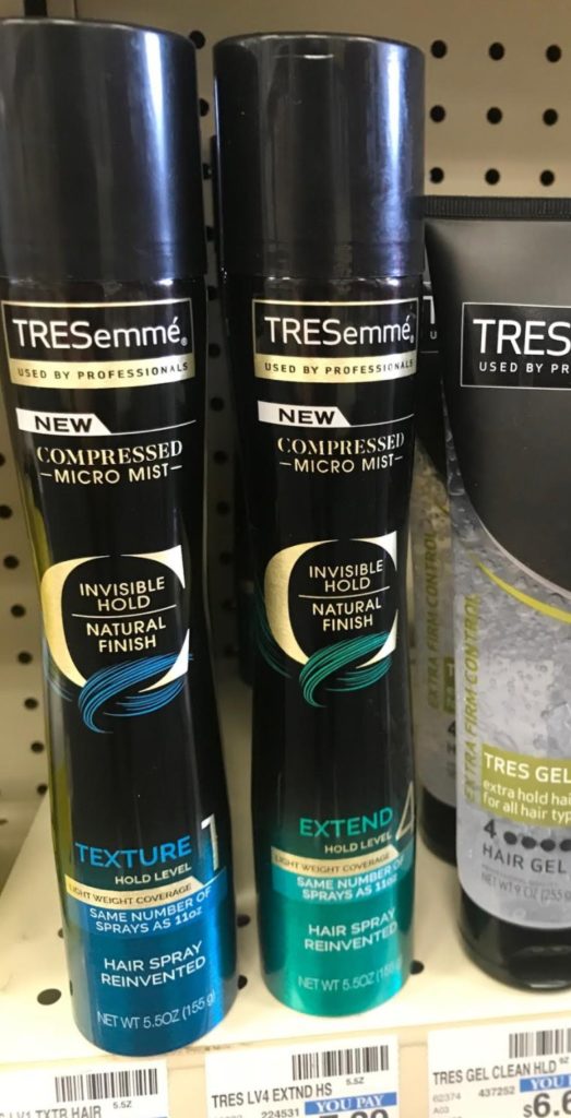 Save on TRESemme MicroMist Hair Spray at CVS Southern Savers