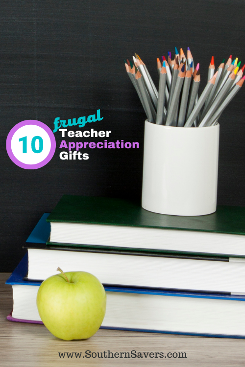 Are you dreaming of summer vacation? I bet your kids' teachers are even more! Here are my top 10 frugal teacher appreciation gifts.