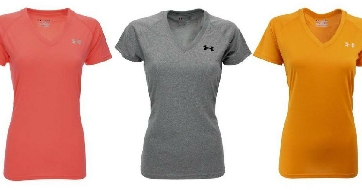 Women's Under Armour V-Neck T-Shirts for $14 :: Southern Savers
