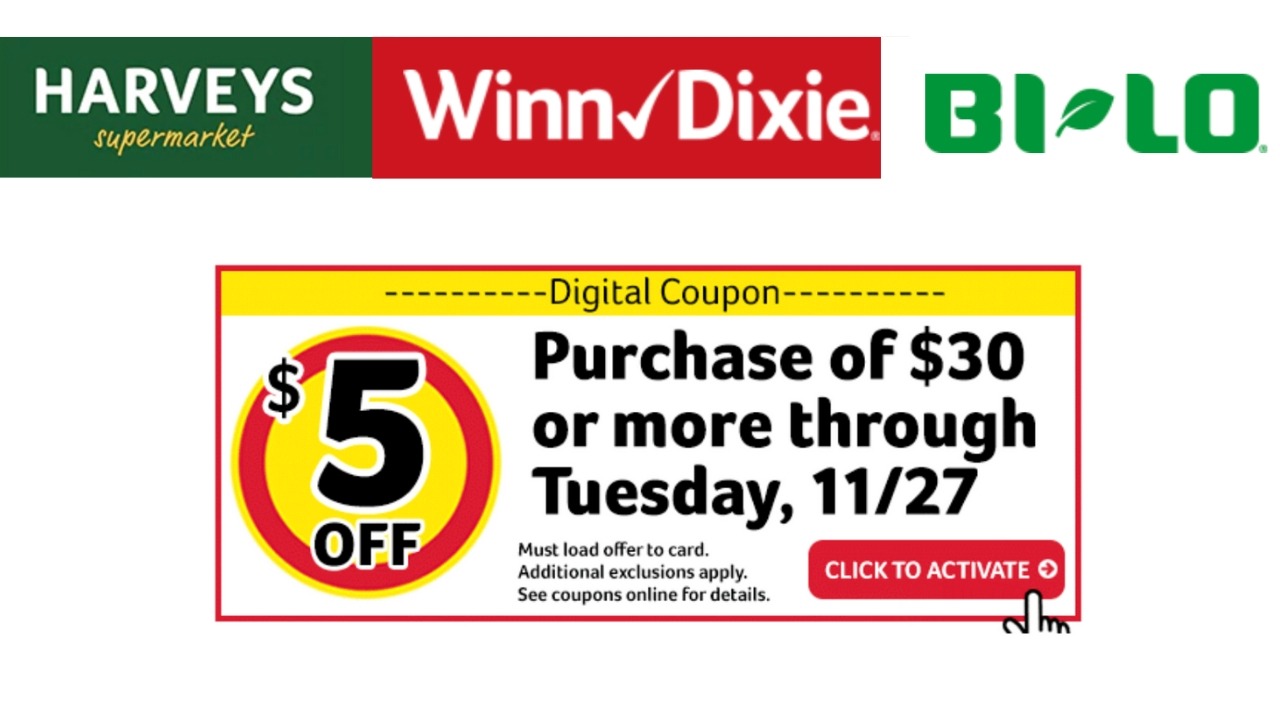 Winn Dixie Offers Personalized Digital Coupons