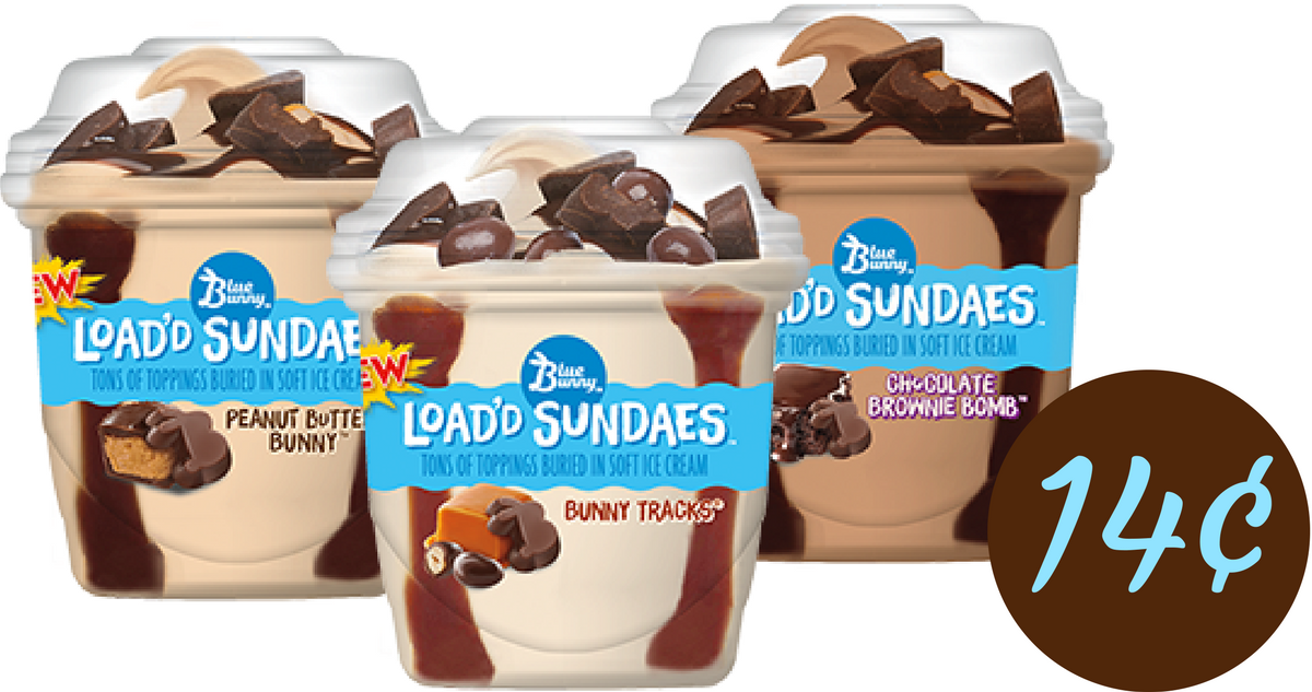 Blue Bunny Coupon  Makes Load'd Sundaes 14¢ :: Southern 