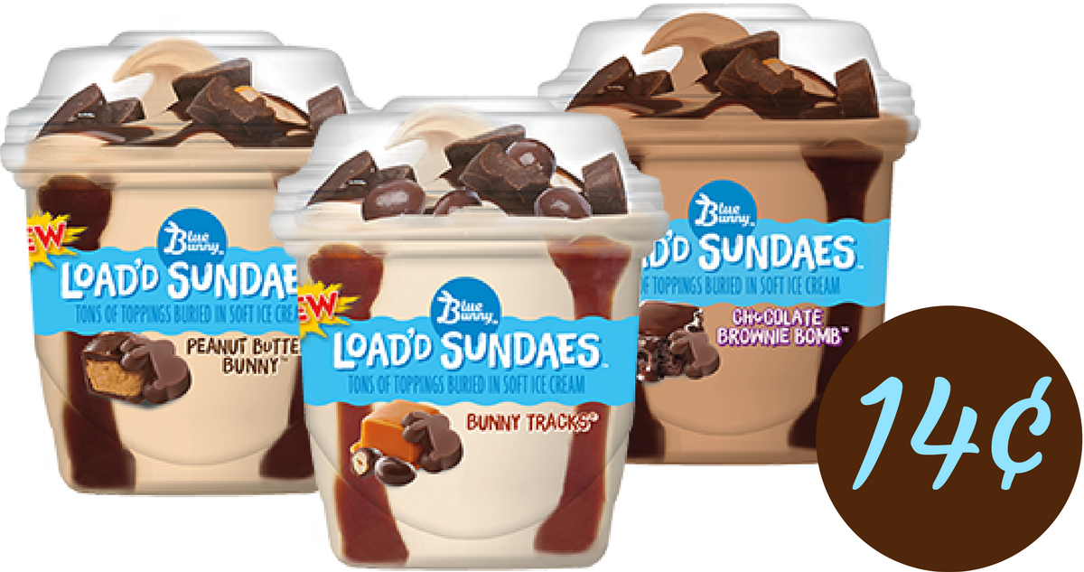 Blue Bunny Coupon Makes Load'd Sundaes 14¢ :: Southern Blue Bunny Coupon Makes Load'd Sundaes 14¢ :: Southern
