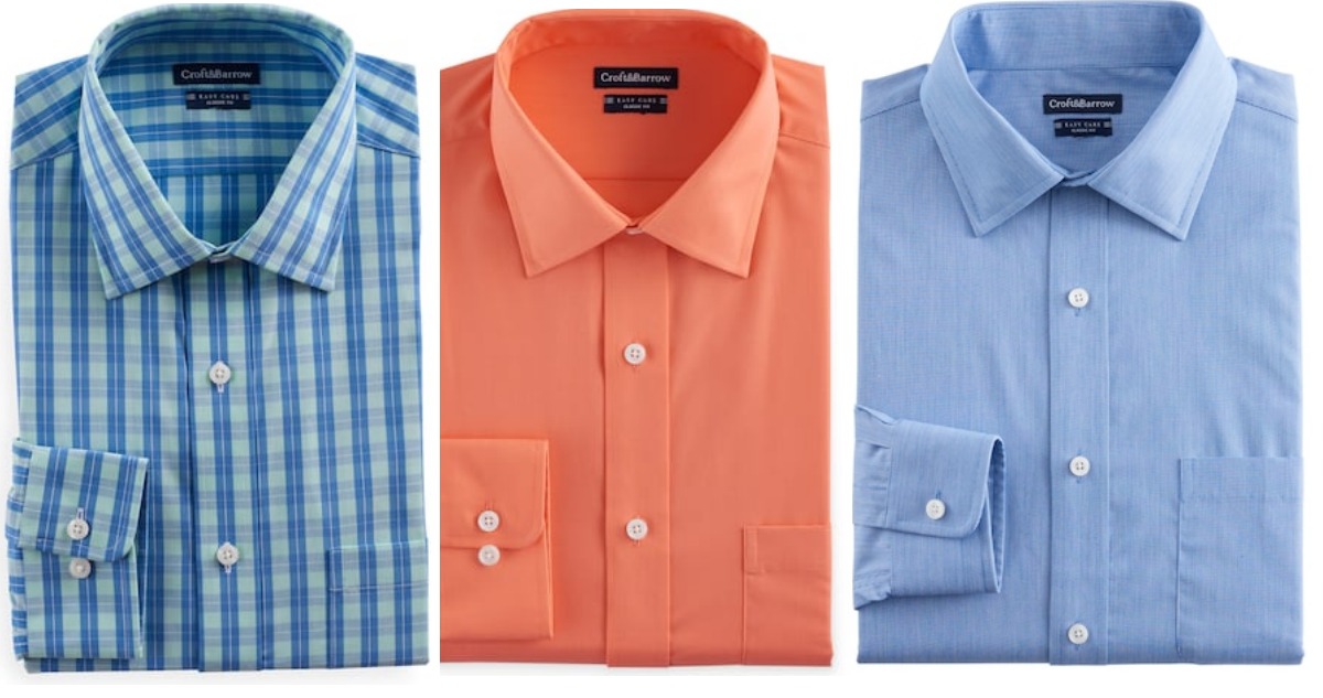 Men's Croft & Barrow Dress Shirts for $5.83 Shipped :: Southern Savers