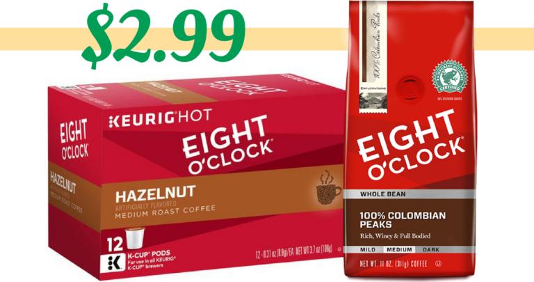 Eight O' Clock Coffee Coupon | Makes Coffee $2.99 :: Southern Savers
