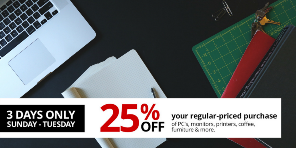 Office Depot Coupon 25 off Regular Priced Purchase Southern Savers