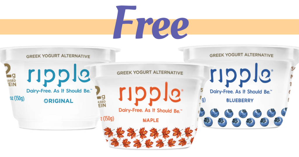 Ripple Coupon Greek Yogurt Alternative for Free! Southern Savers