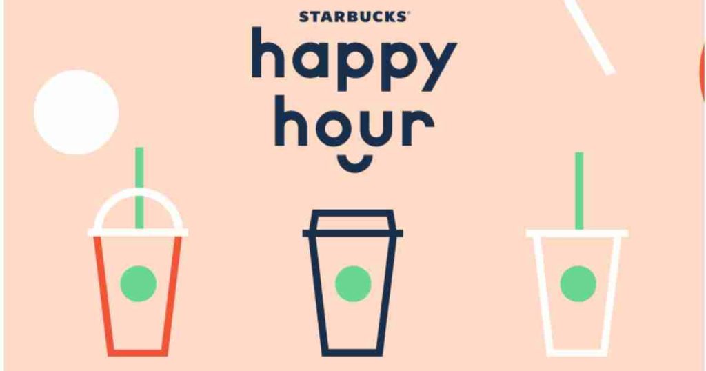 starbucks happy hour