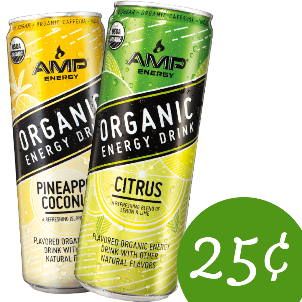 AMP Organic Energy Drink for 25¢ Southern Savers