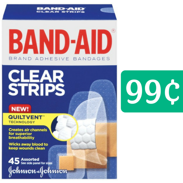 BandAid Coupons Makes Clear Strip Bandages 99¢ Southern Savers