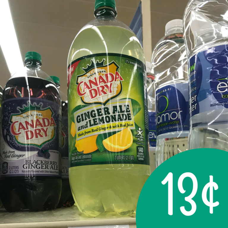 Canada Dry Coupons Makes 2 Liters 13¢ Each + More Deals Southern
