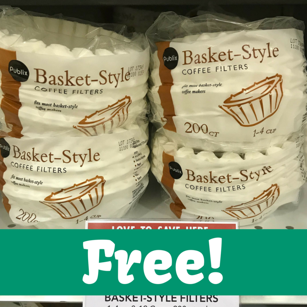 Free 200 Count Publix Coffee Filters with eCoupon Southern Savers
