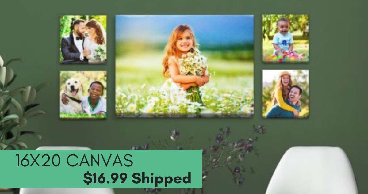 Easy Canvas Prints 16x20 Canvas $16.99 Shipped :: Southern Savers