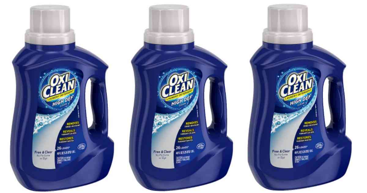 oxiclean coupon laundry detergent