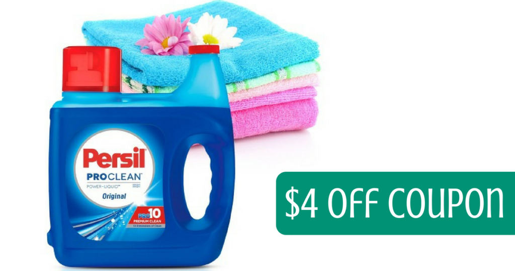 Persil Coupon | 100 oz Detergent for $5.29 :: Southern Savers