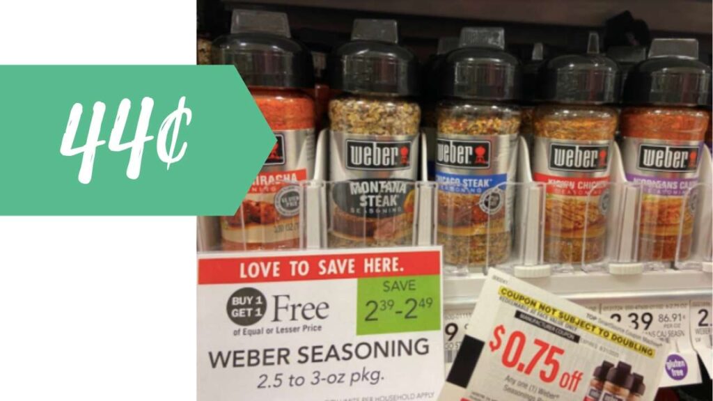 weber seasoning