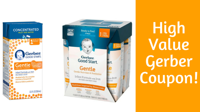 Gerber Coupon Infant Formula As Low As 29 Southern Savers